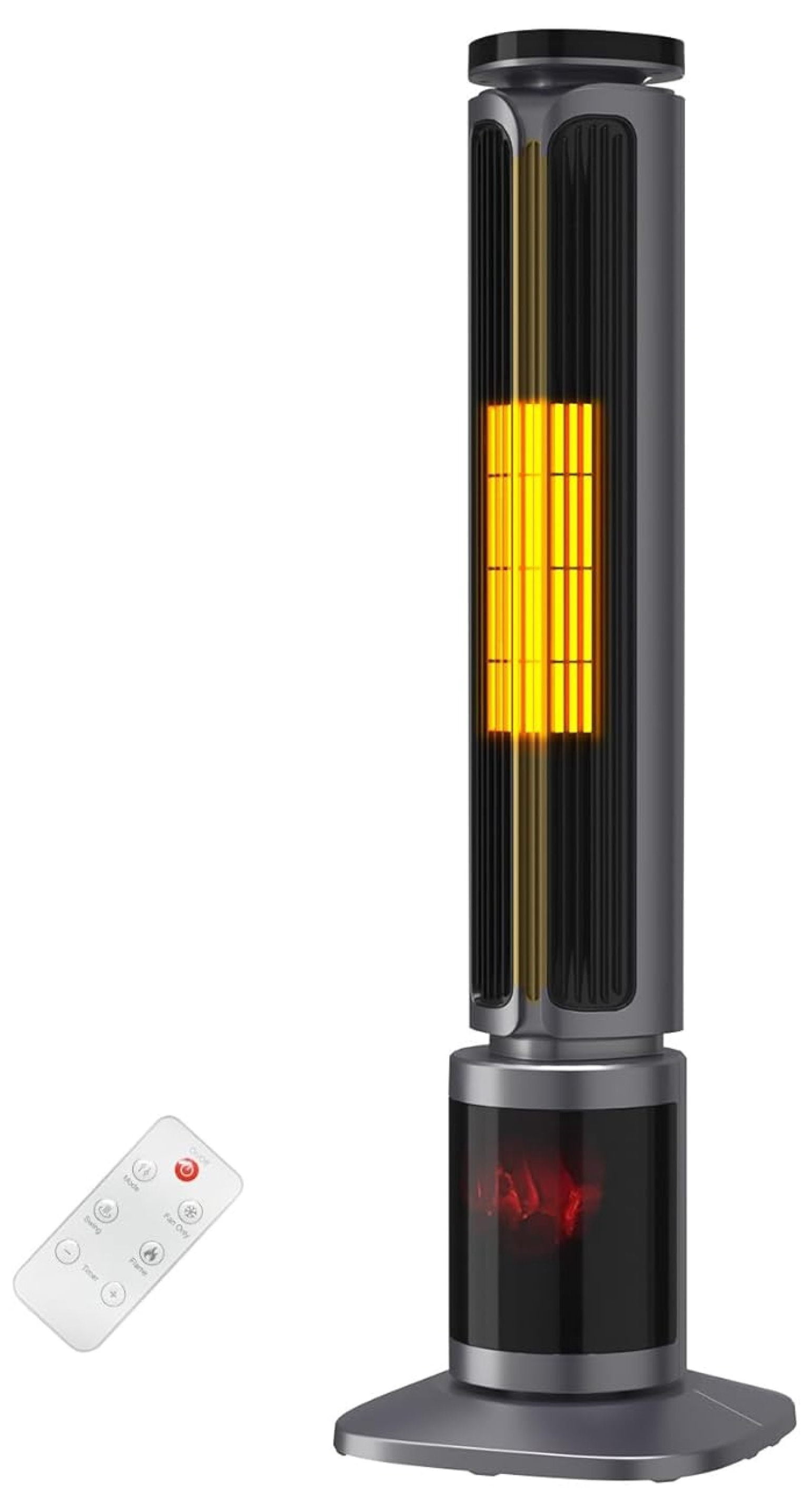 Comfort Zone 750/1,500-Watt Energy Save Digital Radiant Tower