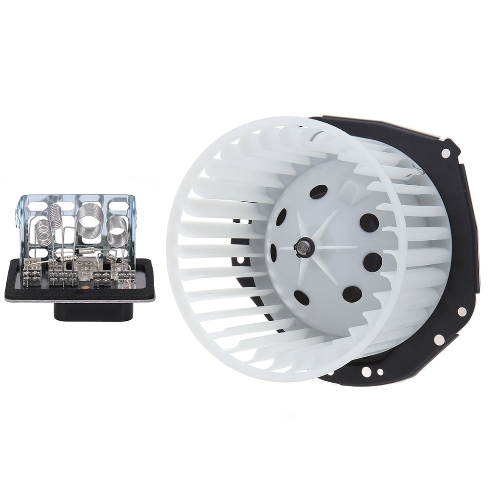 AUTOMUTO AC Heater Blower Motor Module With Wheel and Resistor Replace