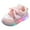 Pink, variant on Kids LED Sneakers Girls Hook&Loop Low Light Up Shoes Cute Animal Ear Shape Breathable Sport Walking Shoes Toddler LED Flashing Sneakers Easter Day Gifts