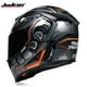thumbnail image 4 of Casco integral para motocicleta, casco de seguridad para montar en moto, doble lente, casco de carreras, trenzas individuales, cuernos, 4 of 5