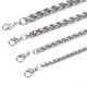 thumbnail image 5 of Silver Men s Stainless Steel Chain Link Bracelet Wristband Bangle Jewelry Punk SEVICH, 5 of 5
