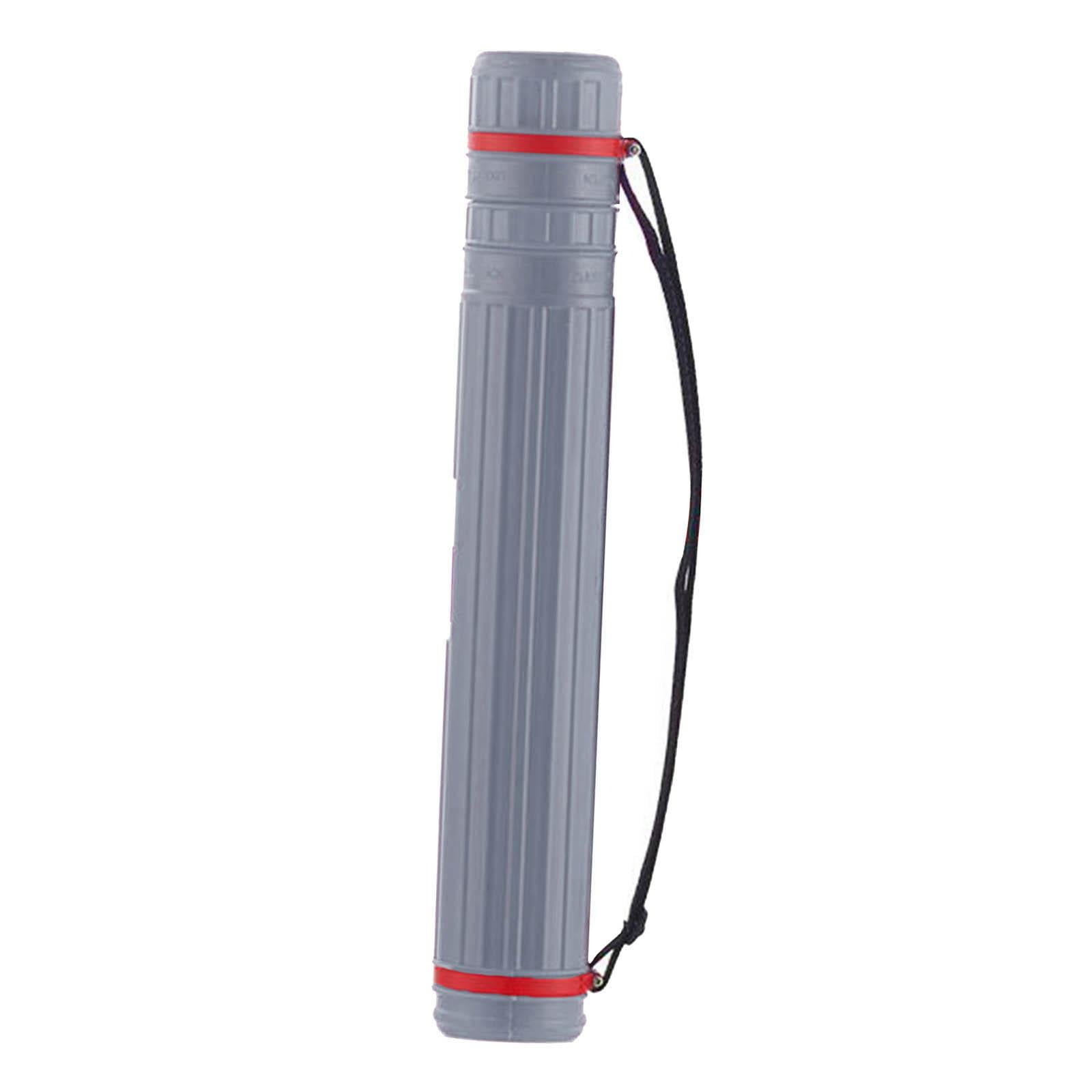 Telescoping Document Poster Tube with A Carry Strap Transit Tube for