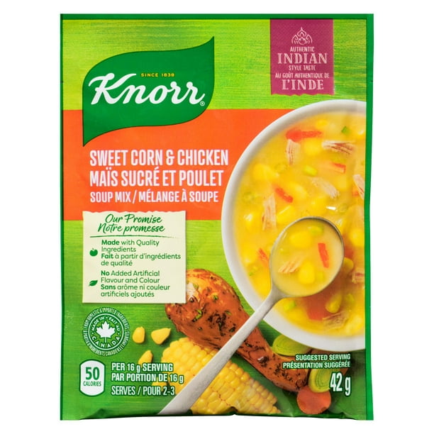 Mélange à soupe Knorr Maïs sucré Ckn 42g