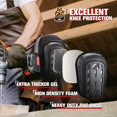 thumbnail image 2 of Rodilleras REXBETI for Work Construction para hombre, color negro, 2 of 7