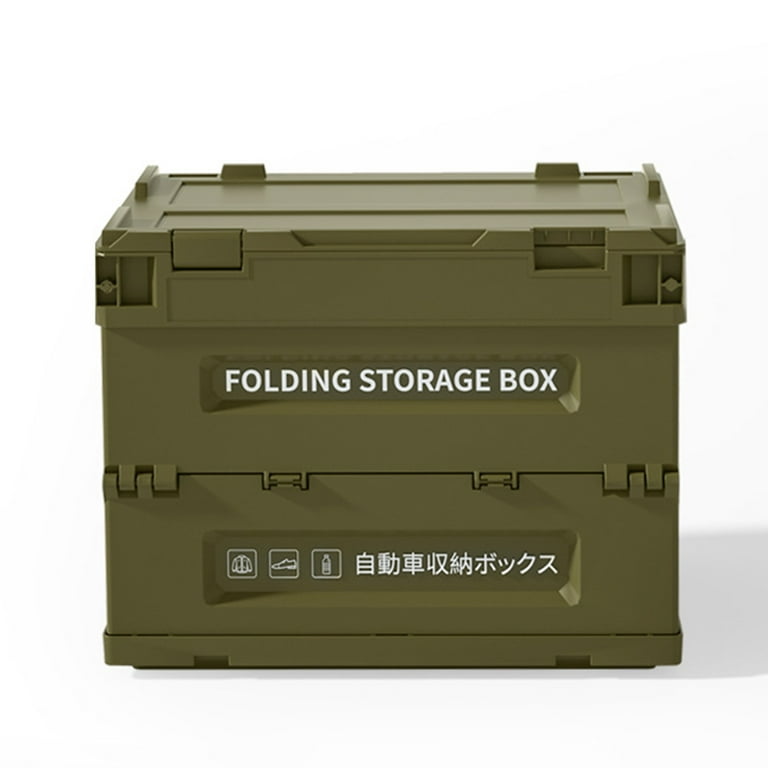 Japanese Foldable Storage Box, Plastic Garden Trunks
