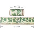 thumbnail image 2 of Friso de papel pintado, estampado rústico de hojas verdes, decoración natural de la habitación 10cm x 1000cm, 2 of 4