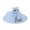 A001- Blue, variant on Cartoon Wearable Fan Hat Blue 2 Speed Adjustable Rechargeable Portable Fan For Student Outdoor Travel 1 Pack