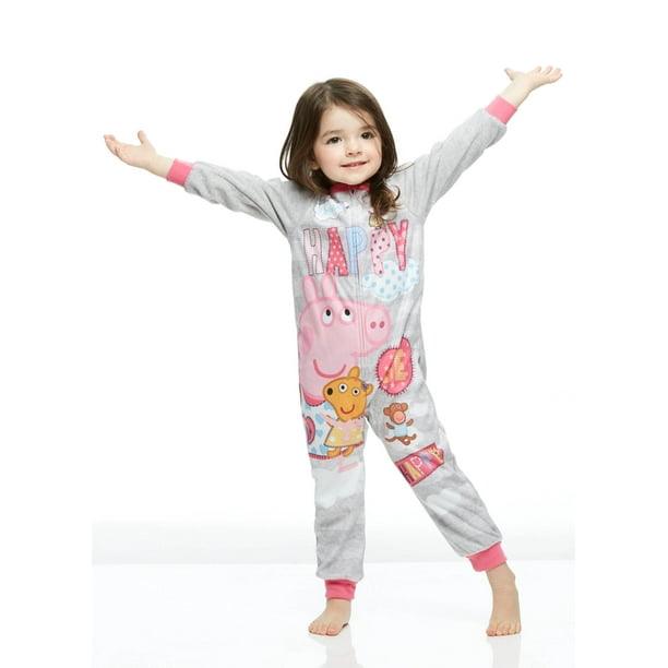 Girls Toddler Blanket Sleeper Onesie Peppa Pig by Jellifish Kids Walmart