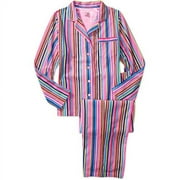Secret Treasures Notch Collar Fleece Pj Set