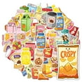 thumbnail image 3 of 35pcs-50pcs Kawaii Stickers Cute Food Stationery Stickers Cartoon DIY Stickers for Phone Luggage Laptop, 3 of 9