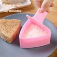 thumbnail image 4 of 2DXuixsh Triangle Rice Makers Japanese Rice Cooker for Kids Bento Non Stick Food Grade Silicone Moulds for Chocolate Candy Cake White, 4 of 8