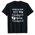 thumbnail image 1 of AALJY New First Time Grandpa Let The Spoiling Begin Gift T-Shirt, 1 of 5
