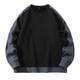 thumbnail image 2 of pstuiky camisetas de manga larga para hombre, Sudadera deportiva holgada de manga larga sin capucha de color liso para hombre camisetas de hombre xxxl, 2 of 4