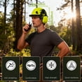 thumbnail image 5 of YIGSECU Tall Observability Forestry Headpiece With Toss Down Face Protect Ventilated Against Effect Hat Hearing Security For Outdoor Woodcutting, 5 of 9