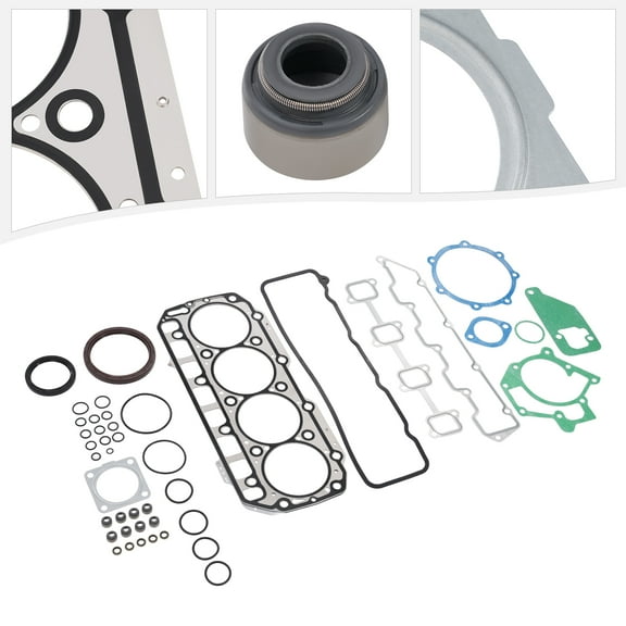 Gasket Set for YANMAR KOMATSU 4TNE98 4D98E, Iron and Rubber, OEM 729902-92610, Anti-Corrosion, , Engine Replacement Part