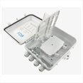 thumbnail image 3 of Nap Box Fiber Optic Splitter Box PLC Outdoor Indoor Fiber Optic Terminal Box PLC Distribution Box 12 Core FTTH Box,1 * Nap Box Fiber Optic Splitter box,White, 3 of 6