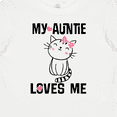 thumbnail image 4 of Inktastic My Auntie Loves Me Girls Baby T-Shirt, 4 of 5