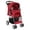 Red, variant on Demi Bonn 40" 4 Wheels Pet Stroller Dog Cat Cage Jogger Stroller for Medium Small Dogs Cats Travel Folding Carrier Puppy Stroller with Storage Basket and Adjustable Canopy, Blue
