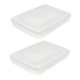 thumbnail image 4 of OHOIOLLA 2Pcs Dumpling Storage Box for Freezer with Rectangular Shape and Transparent Color, 4 of 8