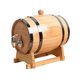 thumbnail image 5 of Barril de madera para añejamiento con soporte Barril de vino Regalo Bar Contenedor de vino para enólogo Brandy Cóctel Envejecimiento Barman Licores 1L 18x127x15cm, 5 of 9