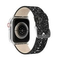 thumbnail image 4 of Waloo Leather Bling Shiny Replacement Band For All Apple Watch Series, 4 of 10