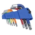 thumbnail image 6 of 9pc Short MM Allen Hex Ball Ended keys Multicoloured with Holder 1.5 - 10mm, 6 of 6