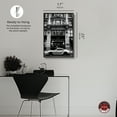 thumbnail image 5 of Parked At The Store II Black And White Canvas Wall Art Prints For Men by Notoriart, Black Floater Frame, 16"x24", 5 of 7