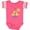 Football Pink and White, variant on Inktastic Sailboat Girls Sailing Gift Girls Baby Bodysuit