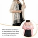 thumbnail image 2 of Sonducket Bufanda para mujer, bufandas, chales con borlas de flores, elegante capa nupcial para dama de honor, capa de boda, chal Vintage Ropa, zapatos y accesorios Miscelánea Rosado, 2 of 6