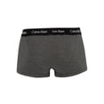 thumbnail image 5 of Calvin Klein 3 Pack Low Rise Trunks, Multicoloured, 5 of 8