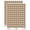 Brown, variant on Letter D Uppercase Cute Typewriter Font 200+ Round Stickers - Brown - Matte Finish - 0.50" Size