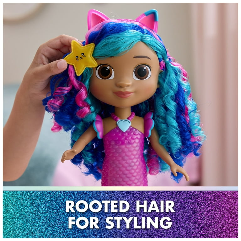 Gabby's Dollhouse Sing And Shine Mermaid Gabby With Lights And Sounds