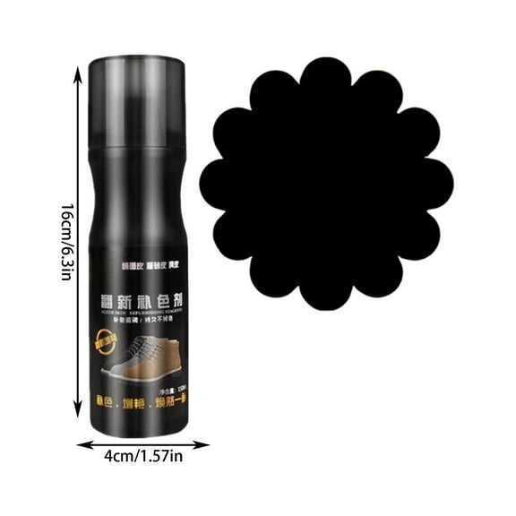 100ml Black Snow Boot Color Restorer Suede Shoe Repair Dye Care Solution Anti-Fade Treatment