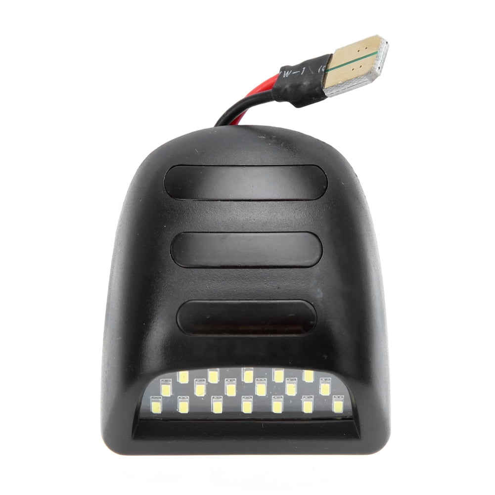 License Plate Light License Number Lamp 2Pcs LED License Number Plate