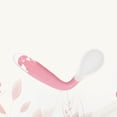 thumbnail image 3 of Infant Flexible Spoon Children Feeding Tableware Silicone Spoon Eating Tool (Spoon, Pink, with Storage Box), 3 of 8