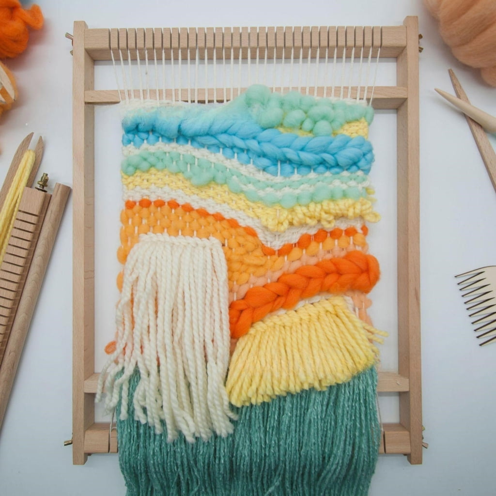 Practical Weaving Loomed Kits Knitting Loomed Frame Tapestry Loomed Knitting Supplies for Crafting Enthusiasts