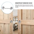 thumbnail image 4 of BESTYASH 2-Pack Anti- Hooks with Simple Curved Design for Secure and Window Fastening, 4 of 8