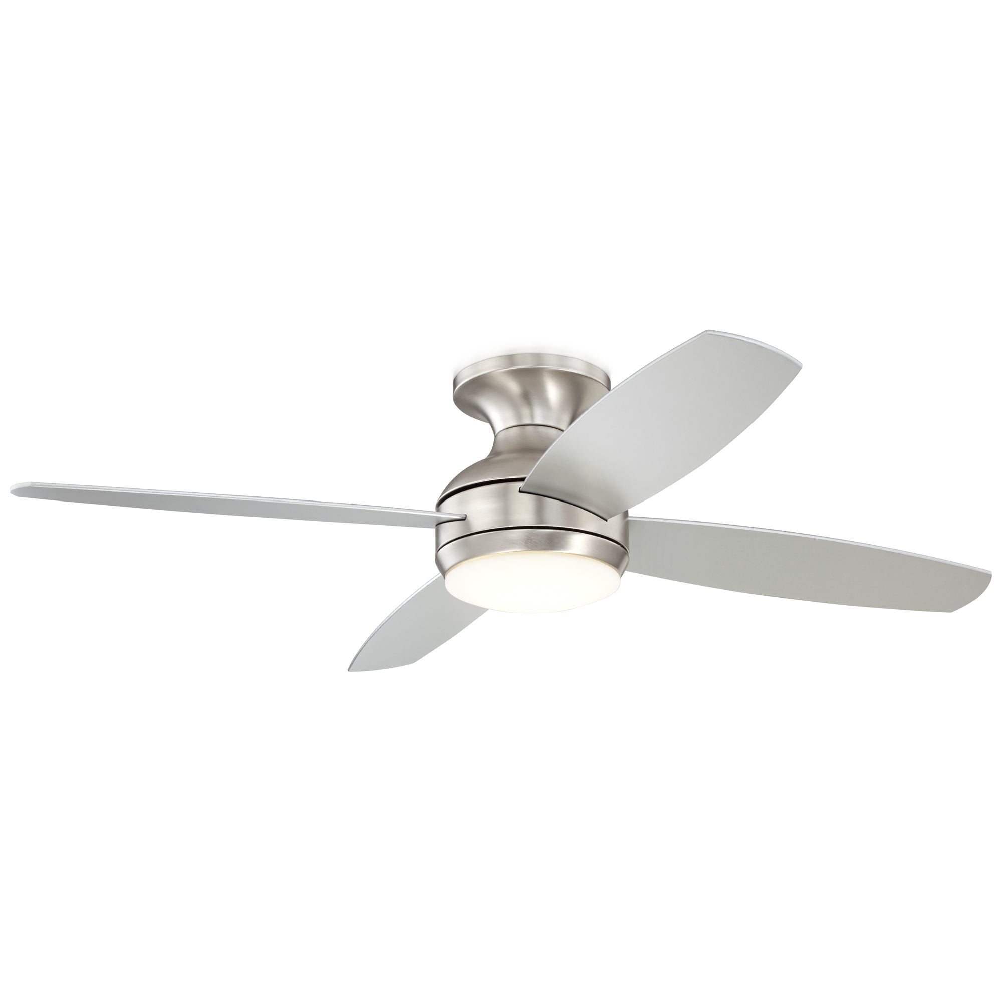 Hugger Ceiling Fan With Remote Control Shelly Lighting