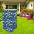 thumbnail image 3 of Wukai Hawaiian Style Print Garden Flag 12.5x18 Inch Double Sided Sun-resistant Rain-resistant, Wrinkle-resistant Colorfast(Only Flag), 3 of 7
