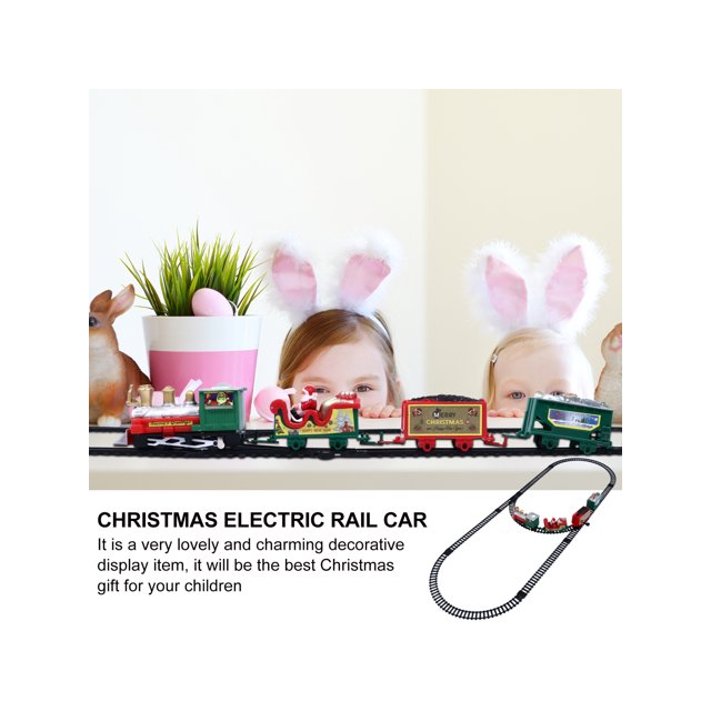 1 Box Train Toy Durable Prime Sturdy Electric Train Model Electric Train Music Track Train Toy for Kids