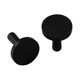 thumbnail image 1 of 2PCS Curtain wall hook curtain rod clothes and hat key hooks(Black), 1 of 1