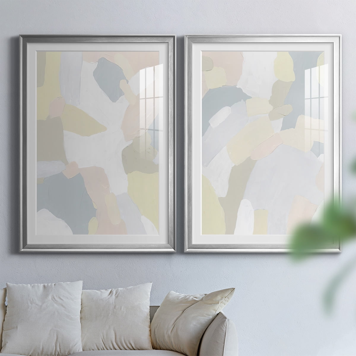 Wexford Home Sweet River I Premium Framed Print, 30.5" x 42.5" - Ready to Hang, Silver (Set of 2)