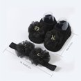 thumbnail image 6 of Biezeib Baby Girls Dress Socks Cute Flower Princess Socks and Headband Set for Toddler Infant Clothing Accessories, 6 of 6