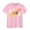 Pink, variant on WUXIAN Toddler Shirt Short Sleeve Excavator Graphic Solid Color Tee Shirts Tops,Black,3-4 Years
