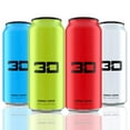 3D Energy Drink Variety Packs 8 Flavor Variety Pack, 12 Cans