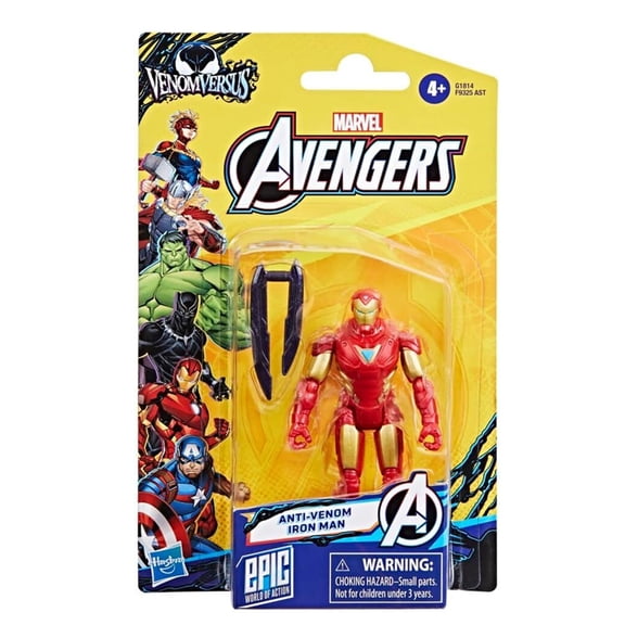 Marvel Avengers Anti-Venom IRON MAN Action Figure F9325 Asst. G1813