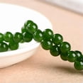 thumbnail image 4 of K-KED Green Jade Smooth Round Beads 6mm 8mm 10mm 12mm 15.5" Strand-10 mm, 4 of 6