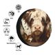thumbnail image 4 of Balery Butterfly Cow Barrel Cubiertas para Neumáticos - Protector Resistente para Neumáticos de Camioneta, SUV, Remolque, Camper y RV-15 inch, 4 of 6