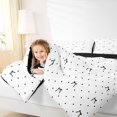 thumbnail image 4 of Manfei Cute Coquette Bowknot 7-Piece Twin Bedding,Black Coquette Bowtie Bedding Comforter Set,Black Reversible, 4 of 7