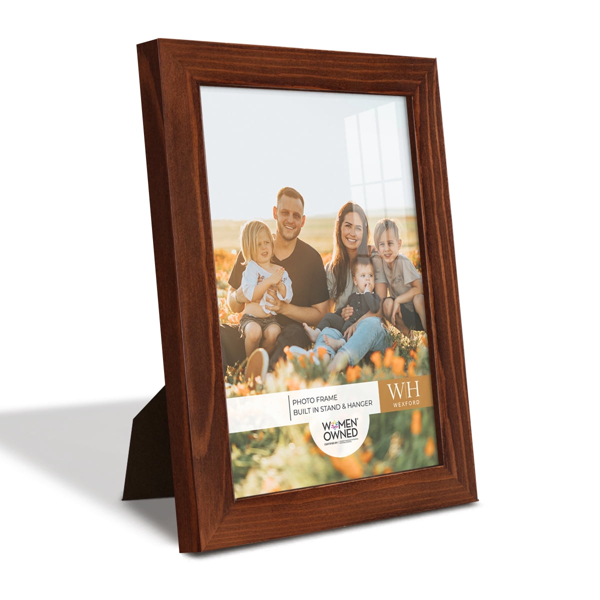 Woodgrain 8 in. x 10 in. Chestnut Picture Frame